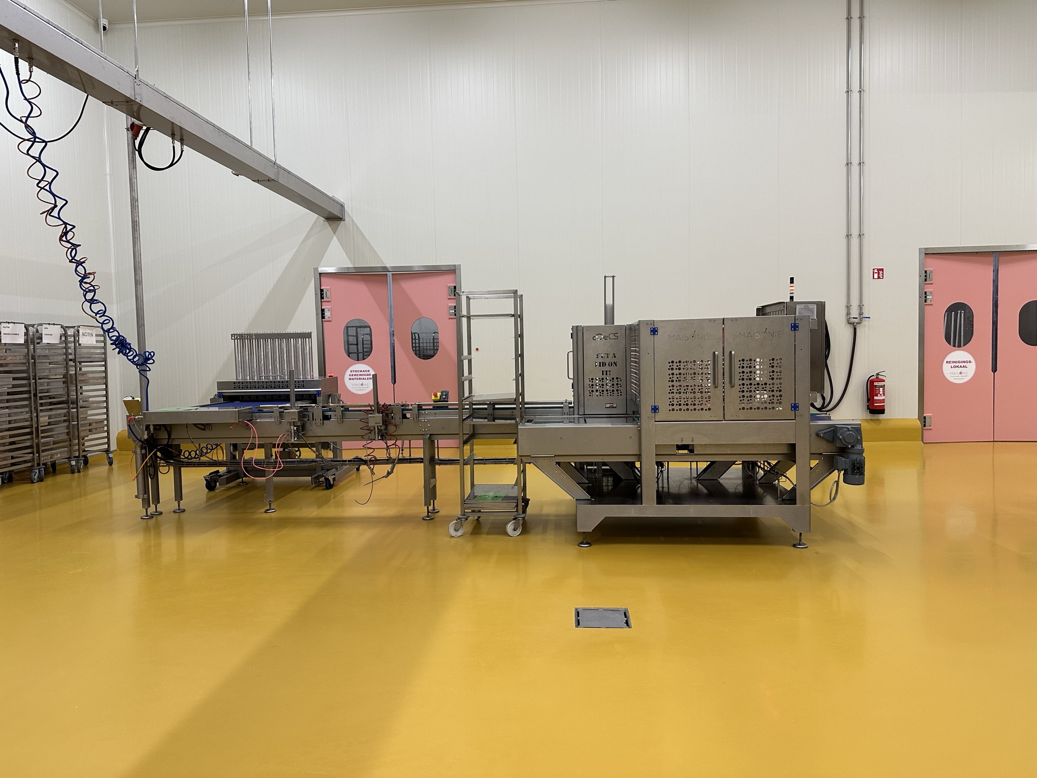 aDeCS productielijn installatie